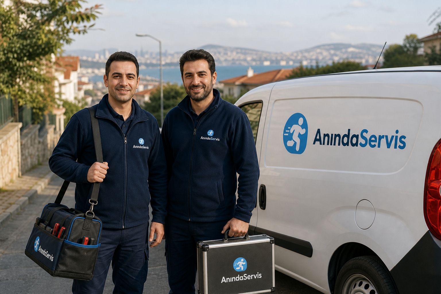 Anında Servis ekip ve servis aracı - Denizli Regal Beyaz Eşya Servisi